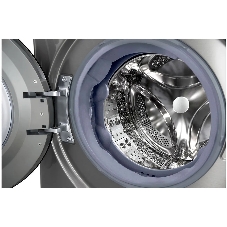Стиральная машина LG F4R6VYGCP серебристый, загрузка фронтальная 8 кг, 1400 об/мин, класс A