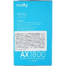 Повторитель беспроводного сигнала Cudy RE1800 AX1800 10/100/1000BASE-TX/Wi-Fi белый