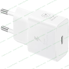 Сетевое зарядное устройство Samsung EP-T2510 25W Type-C белый + cable
