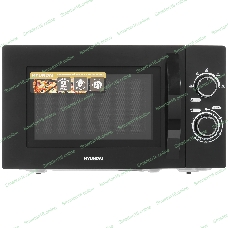 Микроволновая печь Hyundai HYM-M2063 черный, 20 л, 700 Вт, переключатели - поворотный механизм
