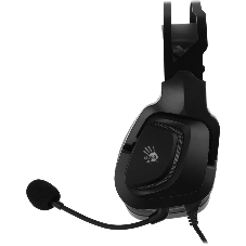 Гарнитура проводная с микрофоном A4Tech Bloody G570 черный/серый 2м мониторные USB оголовье (G570 USB/BLACK + GREY)