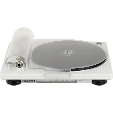 Проигрыватель винила Denon DP-400F, частично автоматический, белый
