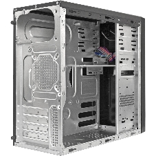 Компьютерный корпус Minitower ExeGate EX299310RUS MA-373X-UNS400 (mATX, БП UNS400 с вент. 12см, 2*USB, аудио, черный)