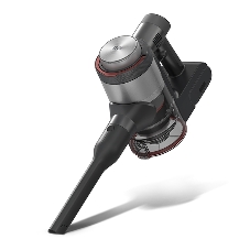 Пылесос вертикальный BQ VCA1005W Aqua Pro PREMIUM серый, питание от аккумулятора, 220 Вт, уборка сухая/влажная, пылесборник 0.5 л