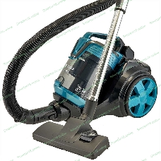 Пылесос DELTA DL-0852 черный/бирюзовый, 350/2200 Вт, уборка сухая, пылесборник контейнер, 4 л