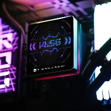 Водяное охлаждение для процессора Thermalright Grand Vision 240 (240mm, LED, Black, ARGB/Fans: 2x120mm, 80.45CFM, 29.4dBA, 2150RPM/Pump height 72.5mm, 6400RPM, Rad thickness 27mm/S: 1700, 1200, 1851, 115X, 2011, 2066, AM5, AM4)