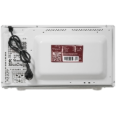 Микроволновая печь Pioneer MW356S белый, 23 л, 800 Вт, переключатели - сенсор, поворотный механизм