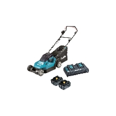 Газонокосилка аккумуляторная Makita DLM382PM2, 18 В, 4 Ач