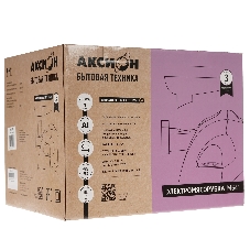 Мясорубка электрическая Аксион М641.04 белый, 2000 Вт, 3.0 кг/мин, реверс, защита от перегрузки, насадки - 6