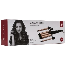 Щипцы для завивки волос Galaxy LINE GL 4702 черный, 10-25 мм, 200 °C, 1 режим