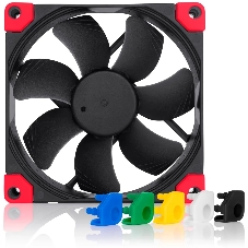 Вентилятор корпусной Noctua NF-A9 PWM chromax черный, 92 мм, 0-2000 об/мин, 16.3-22.8 дБ, 4 pin PWM, без подсветки