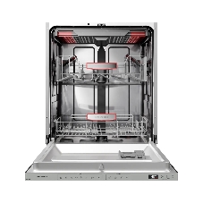 Встраиваемая посудомоечная машина Kuppersberg GHS 6036, High-Tech, 60 см, 16 комплектов, 3 корзины, 8 программ, отсрочка старта, автоматическое открывание двери, LED подсветка, сенсорное управление, луч на полу, половинная загрузка, UV-лампа, энергоэффективность А