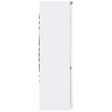 Встраиваемый холодильник HOMSair FB177SW Inverter белый, двухкамерный, 195/75л, морозилка снизу, капельная система