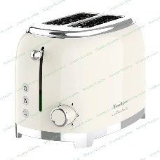 Тостер Tesler TT-260, бежевый, 815 Вт, 2 слота