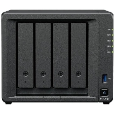 Сетевое хранилище Synology DiskStation DS425+ черный (Intel J4125/2Gb/4(3.5