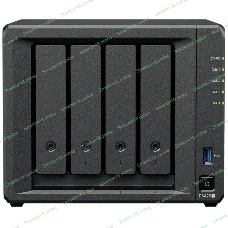 Сетевое хранилище Synology DiskStation DS425+ черный (Intel J4125/2Gb/4(3.5