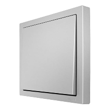 Выключатель 1-кл. СП ZIMA IP20 10А безвинт. зажим серый матовый LEZARD 704-7488-100QC