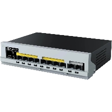 Коммутатор Netis ST110PDI-2-130 10x100Мбит/с 8PoE 130W неуправляемый