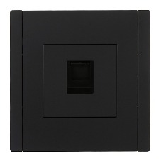 Розетка компьютерная RJ45 кат.6 IEK FORTE&PIANO FP131 черный