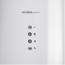 Вытяжка пристенная HOMSair ART 1050WL 35 белый, 35 см, 1050 куб. м/ч, 63 дБ