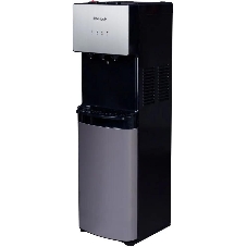 Кулер для воды Hotfrost V400AS, нижняя загрузка, нагрев 90 °С, охлаждение 10 °С, серебристый/черный