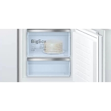 Холодильник Bosch KIS87AF30U белый (двухкамерный), встраиваемый