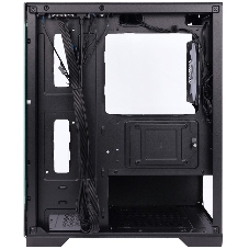 Компьютерный корпус 1STPLAYER MIKU Mi2 черный mATX 3x120мм LED fans Mi2-BK-3F1