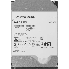 Жесткий диск WD SATA-III 24TB 0F65684 WUH722624ALE6L4 Ultrastar DC HC590 4KN (7200rpm) 512Mb 3.5