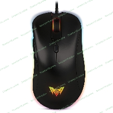 Мышь проводная Crown CMGM-904 черный, 7000 dpi, USB, кнопки - 7