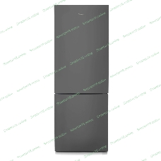Холодильник Бирюса W6134 матовый графит двухкамерный 210/85 л морозилка снизу, капельная система