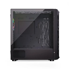 Компьютерный корпус ABR Quantum черный (1хUSB Type-C, 2хUSB 2.0, HD Audio, 4xRGb Fan, ATX, E-ATX)