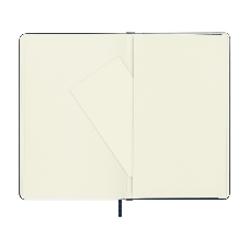 Блокнот Moleskine CLASSIC QP062B20 Large 130х210 мм, 240 страниц, нелинованный, твердая обложка, синий сапфир