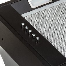 Вытяжка ELTRONIC (77-25) кухонная, черный