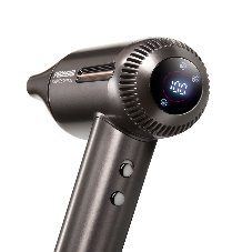 Фен Redmond HD1700 серый/коричневый, 1500 Вт, ионизация