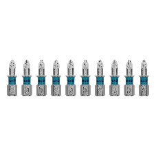 Бита Gross PZ1х25мм, сталь S2, шестигр., 10 шт.
