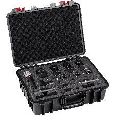 Набор микрофонов для ударной установки sE Electronics V PACK ARENA 1 х микрофон V KICK, 3 х микрофона V BEAT, 3 х крепления V CLAMP, 1 х микрофон V7 X, 2 х конденсаторных микрофона sE8, пластиковый кейс