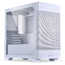 Компьютерный корпус Lian-Li Lancool 205M Mesh белый без БП ATX 2xUSB 3.0 audio bott PSU