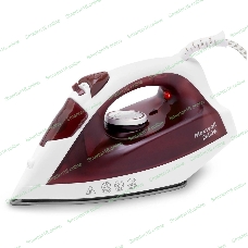 Утюг Maxwell MW-3006, 2400Вт, белый/бордовый