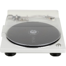 Проигрыватель винила Denon DP-400F, частично автоматический, белый
