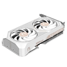 Видеокарта Zotac GAMING GeForce RTX 5050 TWIN EDGE OC WHITE ED, NVIDIA RTX 5050, 8 ГБ GDDR6, 128 бит, PCI-e 5.0, 1xHDMI, 3xDP, 2602 МГц
