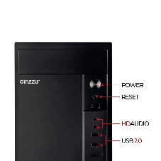 Компьютерный корпус Ginzzu B400 mATX