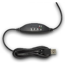 Гарнитура Exegate 960 USB Stereo чёрный, проводная, USB, регулятор громкости