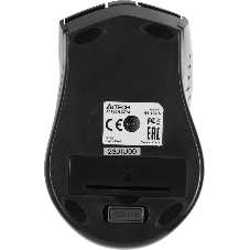 Мышь беспроводная A4Tech G9-500FS черный, 1200 dpi, радиоканал, USB, кнопки - 4