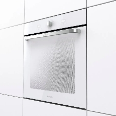 Духовой шкаф Gorenje BOS6737SYW, 77л, дверца с 2 стеклами, белый