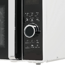 Микроволновая печь Pioneer MW356S белый, 23 л, 800 Вт, переключатели - сенсор, поворотный механизм