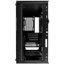 Компьютерный корпус 1STPLAYER TRILOBITE T3-G Black, mATX, TG, 4x 120мм LED fans inc.