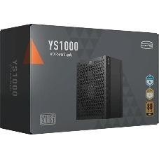 Блок питания PCCooler P5-YS1000-G1F, 1000Вт, 80 PLUS Gold, 135мм, модульный, черный
