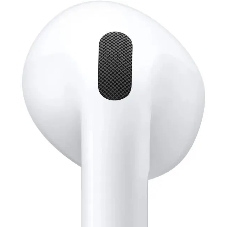 Наушники TWS Apple AirPods 4 (A3050/A3053/A3058) белый, вкладыши, Bluetooth, до 5 ч