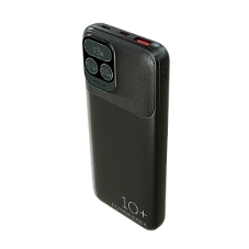 Портативный аккумулятор More choice (4620202550590) PB55-10 с кабелем 1USB 3.0A 22.5W PD - 10000mAh черный