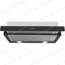 Вытяжка встраиваемая Kuppersberg SlimDual 60 B черный, 60 см, 650 куб. м/ч, 53 дБ